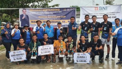 Photo of Kualuh Hilir Juara Turnamen Voli Martin Manurung Cup 2022 di Labura